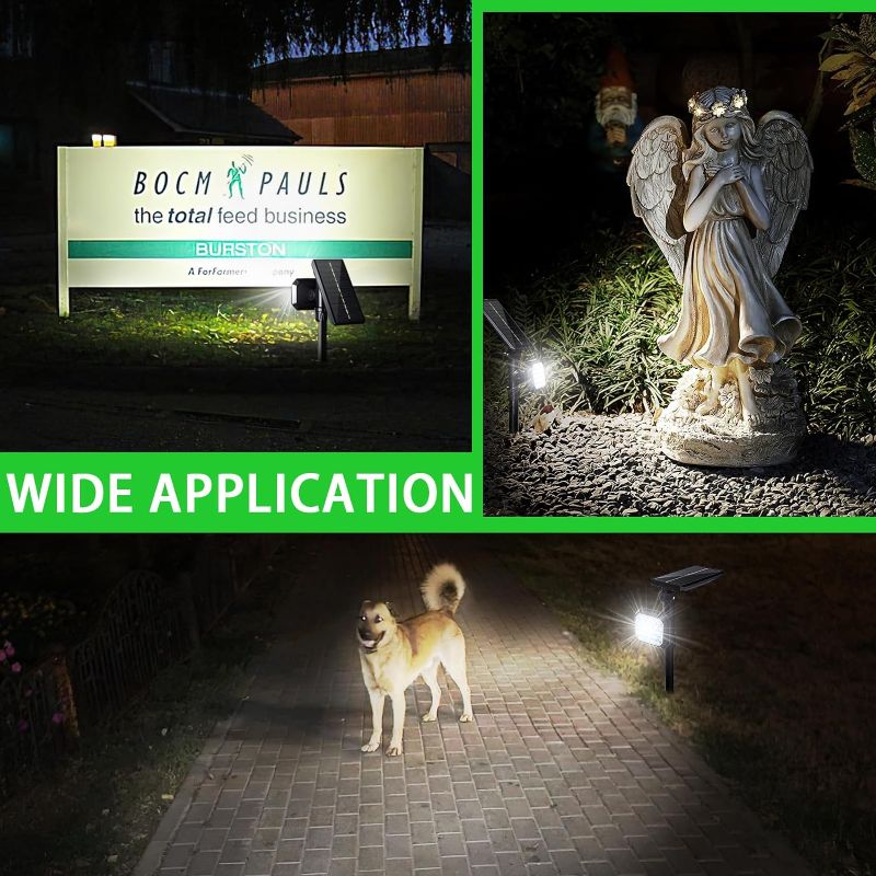 Photo 1 of  Solar Spot Lights Outdoor 2 pcs 