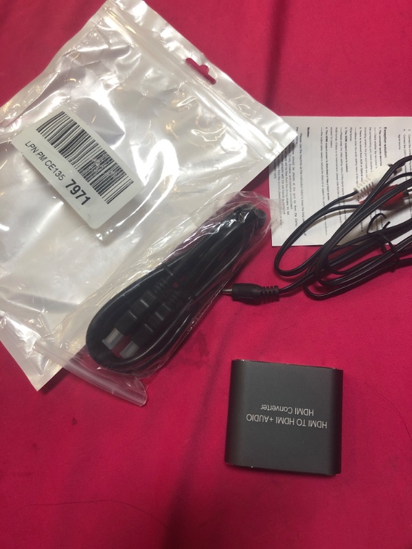 Photo 1 of HDMI 2.0 Audio Extractor, HDMI to HDMI Optical Toslink SPDIF or 3.5mm AUX Stereo Audio Out,4K@60Hz HDMI Audio Adapter Supports HDCP2.2 18 Gbit/s 4:4:4 HDR 3D
