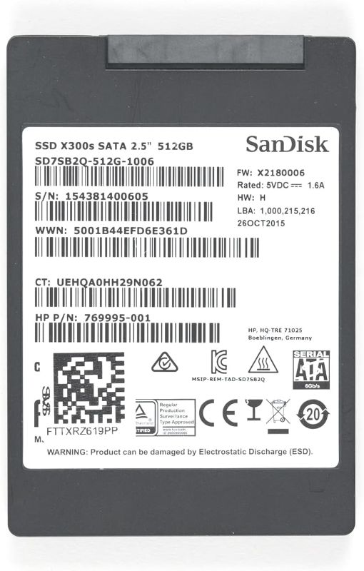 Photo 1 of Replacement for Laptop Internal SanDisk 