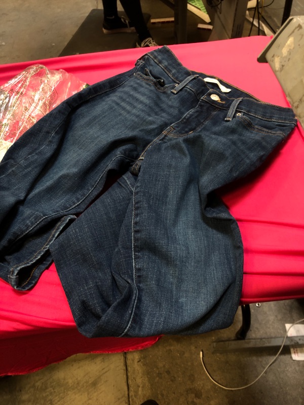 Photo 1 of DARK BLIE SKINNY FITTING JEGGINGS 311 SHAPING SKINNY JEANS 26 