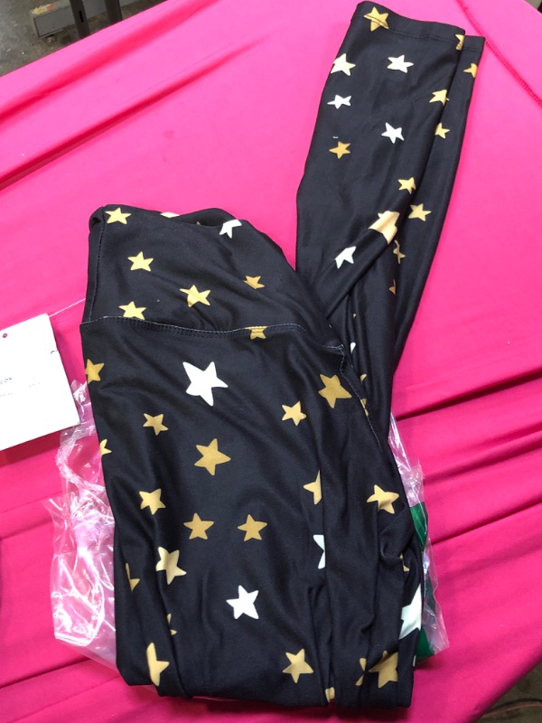 Photo 1 of BLACK GOLD  STAR SMALL LEGGINGS 