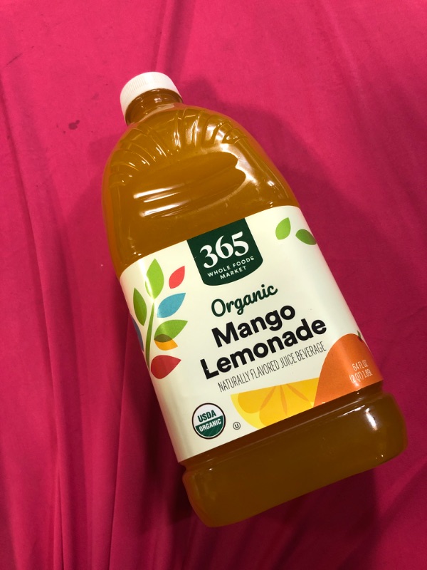 Photo 2 of 365 by Whole Foods Market, Organic Mango Lemonade, 64 Fl Ozv .8/24 