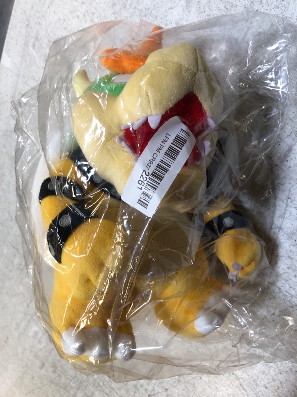 Photo 1 of Little Buddy Super Mario All Star Collection 1423 Bowser Stuffed Plush, 10",Multi-Colored & Super Mario All Star Collection 1428 
