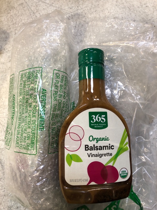 Photo 2 of 365 by Whole Foods Market, Organic Balsamic Vinaigrette, 16 Fl Oz 16 Fl Oz (Pack of 3)