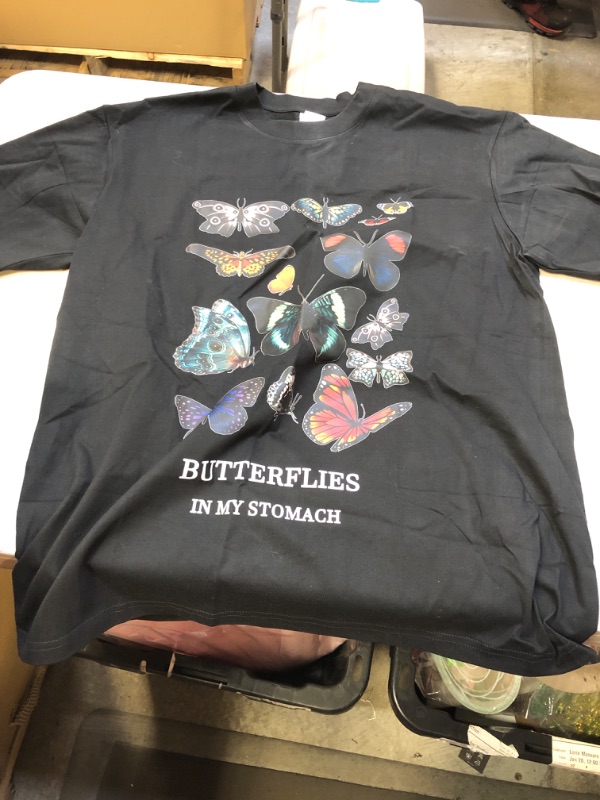 Photo 1 of butterfly short sleeve shirt medium 