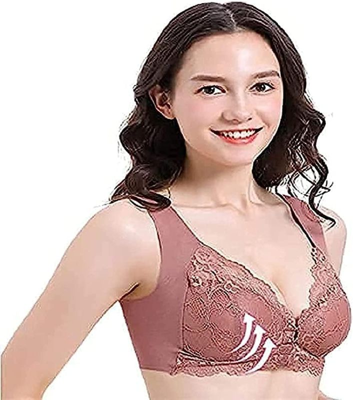 Photo 1 of Goldies Bra for Older Women Front Closure, Embraced Bras for Senior Women 4x large 