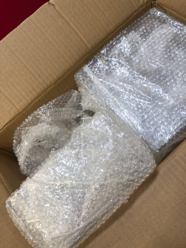 Photo 1 of 2 pcs clear acrylic box 