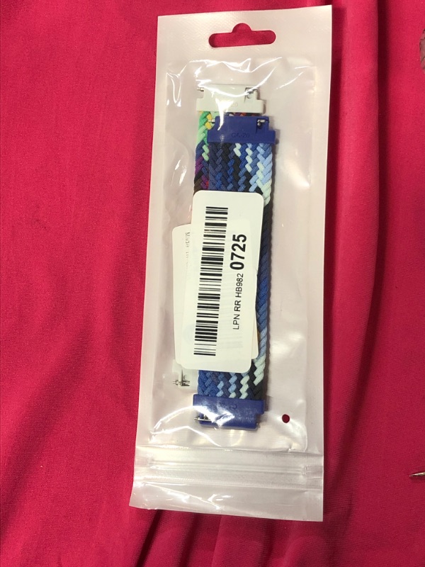 Photo 1 of apple watch blue band 