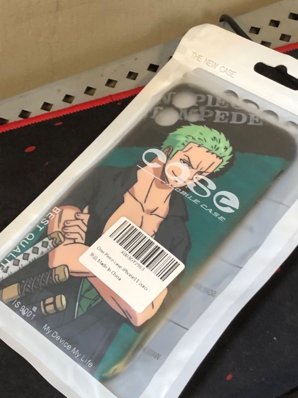 Photo 1 of WQCuqu Anime On Picec Phone Case Designed for iPhone 11 pro,Silicone Catoon TPU Anti-Drop iPhone 11 pro Roronoa Zoro