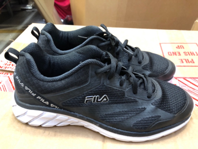 Photo 1 of FILA Men's Memory Foam Sneakers -- Size 10