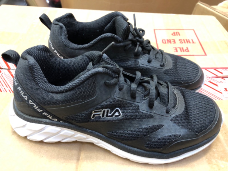 Photo 1 of FILA Men's Memory Foam Sneakers -- Size 8