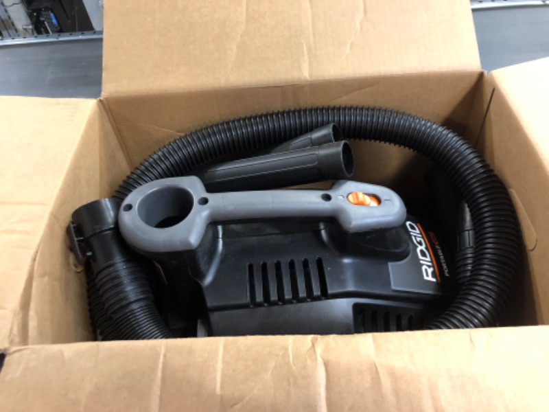 Photo 2 of Ridgid WD4070 4 Gallon Portable Vacuum