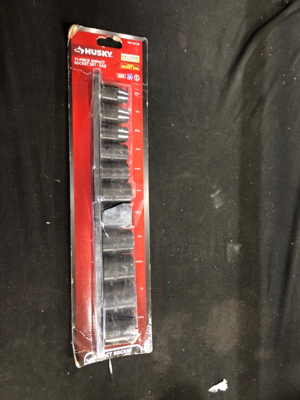 Photo 2 of 1/2 in. Drive Standard SAE Impact Socket Set (11-Piece)