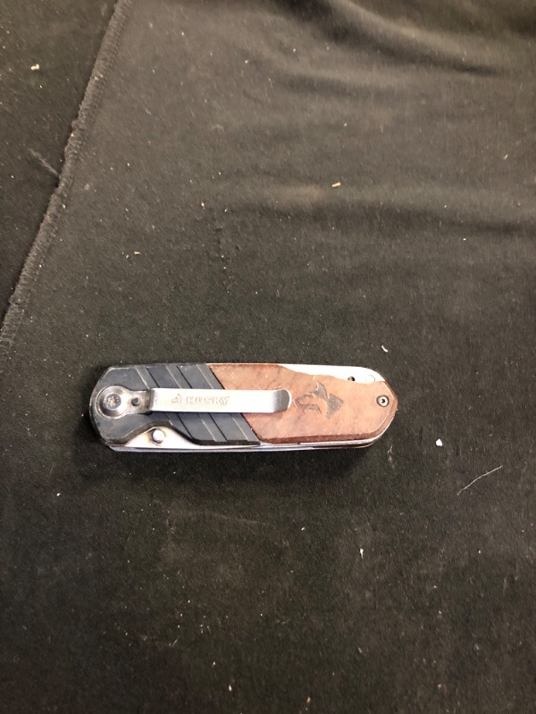 Photo 2 of 2-in-1 Folding Utility Knife and Sporting Knife
