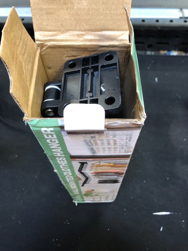 Photo 1 of MODERNOIKOS Clothes Drying Rack, Laundry Drying Rack Wall Mount Space Saver. Clothes Rack Retractable and Collapsible (Tri-Fold) Laundry, Bathroom, Balcony, Mudroom, Bedroom-User Friendly & Durable