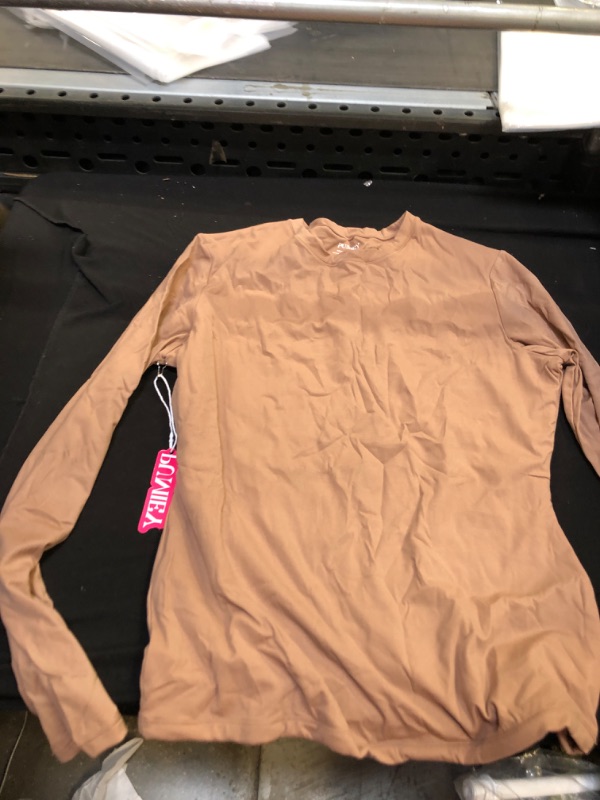 Photo 1 of PUMIEY LIGHT BROWN LONGSLEEVE SHIRT 
SIZE-XL 