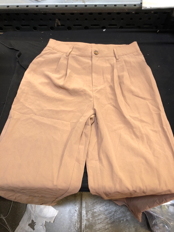 Photo 1 of LIGHT BROWN DRESS PANTS -
SIZE MEDIUM 