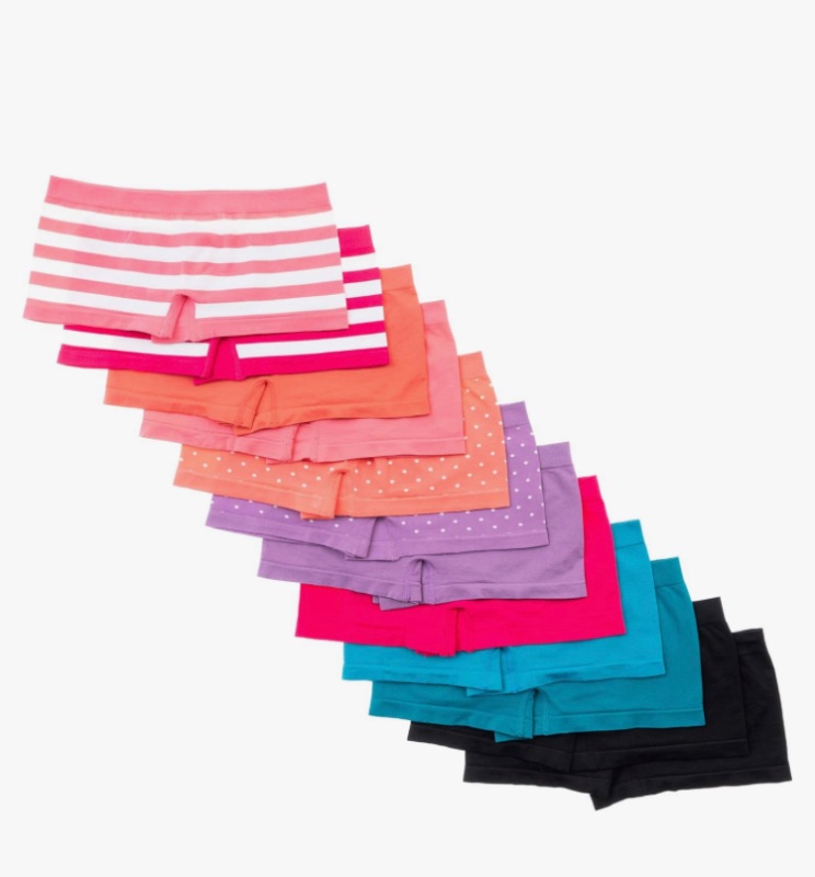 Photo 1 of 12 Pack Seamless Short PantiesFor Women