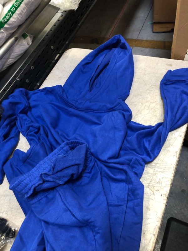 Photo 2 of 2 piece outfits pullover hoodies and sweats Blue size Large