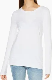 Photo 1 of Amazon Essentials WHite Long Sleeve XL