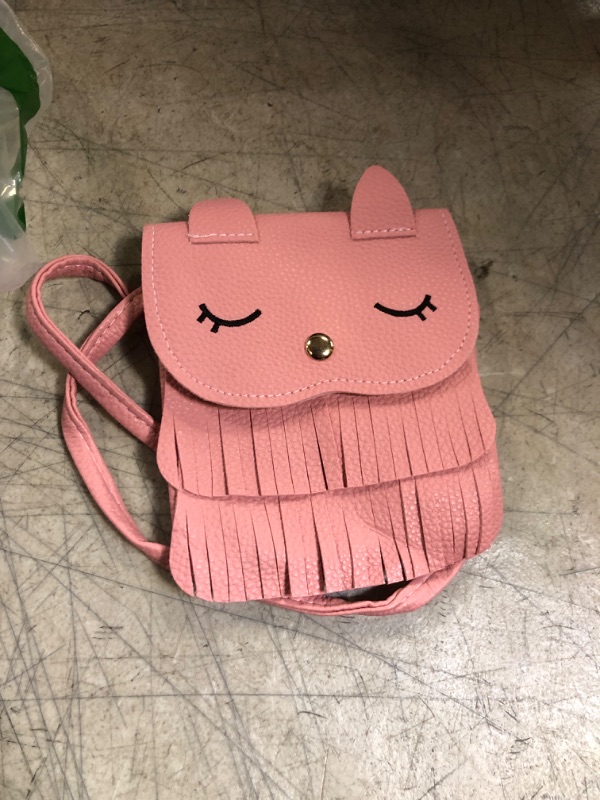 Photo 2 of Cat Tassel Shoulder Bag Small Coin Purse