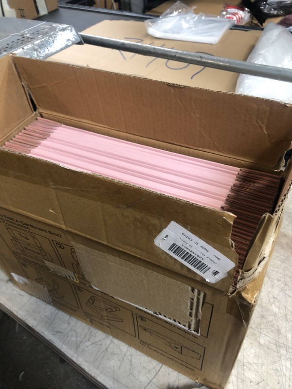 Photo 2 of CRUGLA 11x8x2 Shipping Boxes for Small Business Set of 25, Pink Corrugated Cardboard Boxes with Stickers for Mailing Shipping, Gift Boxes with Lids for Presents 11x8x2 Pink Box Pink-25 Packs