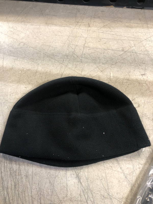 Photo 1 of 2SBR 2SABERS Fleece Winter Warm Watch Cap - Mens - Army Military Tactical Skull Beanie Hat Large Black