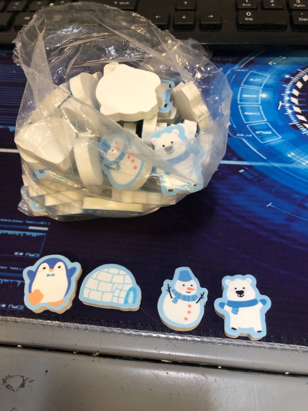 Photo 1 of WINTER POLAR ERASERS 