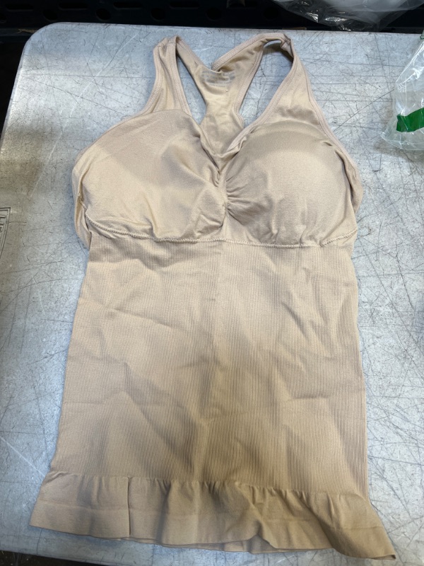 Photo 1 of BEIGE TANK TOP SHAPEWEAR 
SIZE - LARGE 