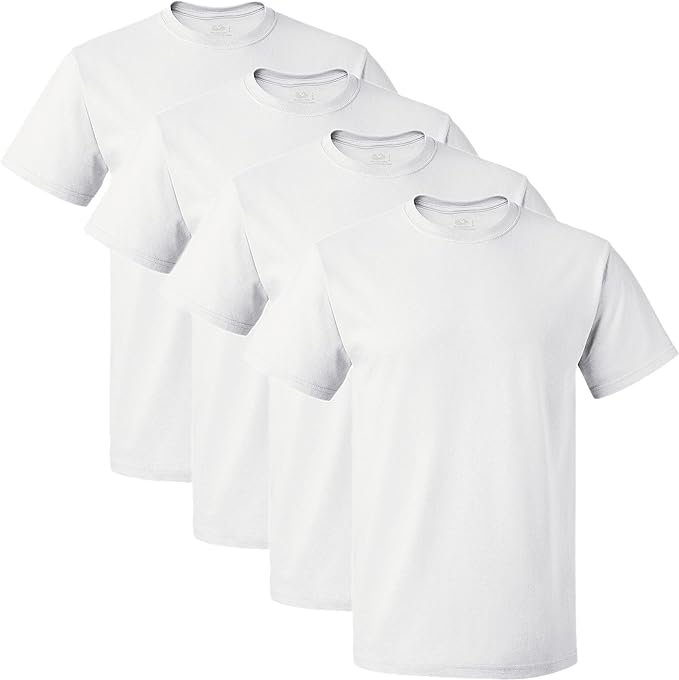 Photo 1 of Fruit of the Loom Small Mens's T-Shirts White Pack of 5