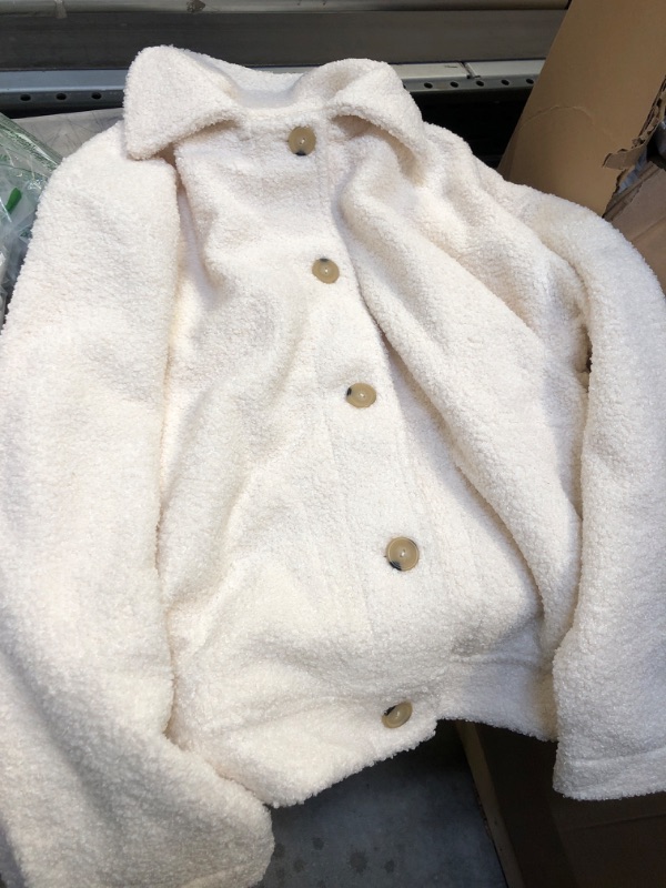 Photo 1 of  Women's Polyester Sherpa Jacket Size XL