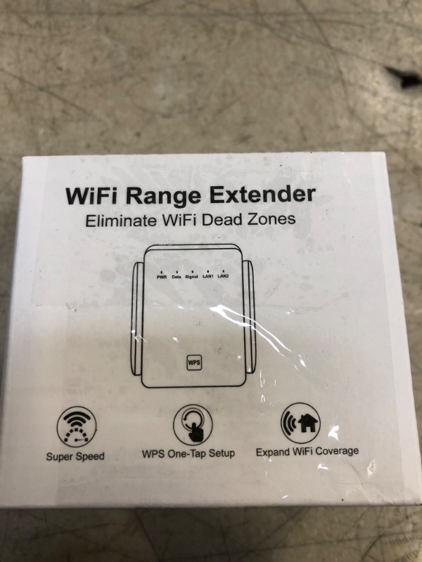 Photo 2 of MkMe Tos Fastest WiFi Extender/Booster,2023 Release Up to 74% Faster,Broader Coverage Than Ever WiFi Signal Booster for Home,Internet/WiFi Repeater,Covers Up to 8470 Sq.ft,w/Ethernet Port,1-Tap Setup