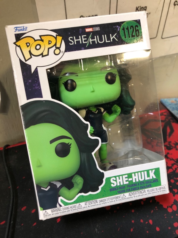 Photo 2 of Funko Marvel Studios She-Hulk Pop! Vinyl Figure