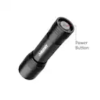 Photo 1 of 750 Lumens Focusing Aluminum LED Flashlight 3 Modes Impact and Water Resistant with Batteries Included
