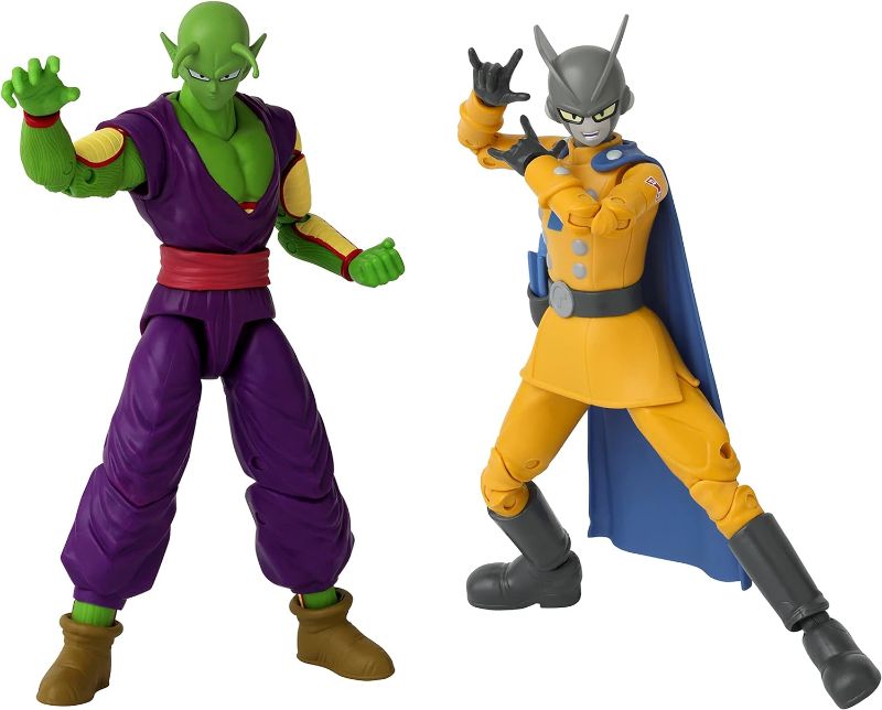 Photo 1 of Dragon Ball Super - Super Hero - Piccolo vs Gamma 2, Bandai Dragon Stars 6.5" Action Figure Battle Pack
