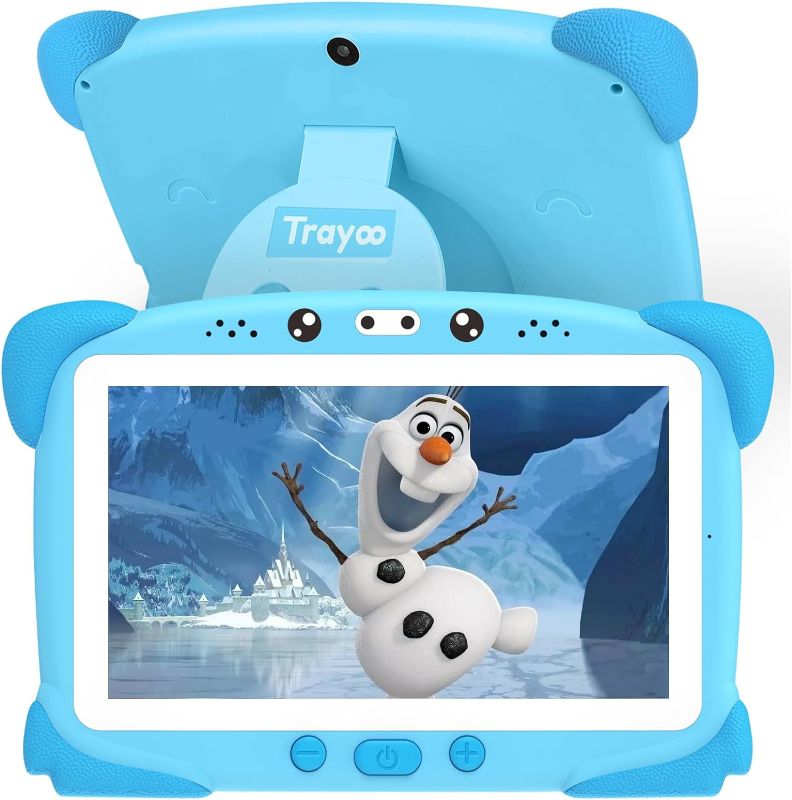 Photo 1 of Kids Tablet 7 Toddler Tablet for Kids, 32GB Tablet for Toddler Learning, Children Tablet with WiFi, Camera, IPS Screen, Parental Control, Pre-Installed Apps, for Boys Girl?Blue?
