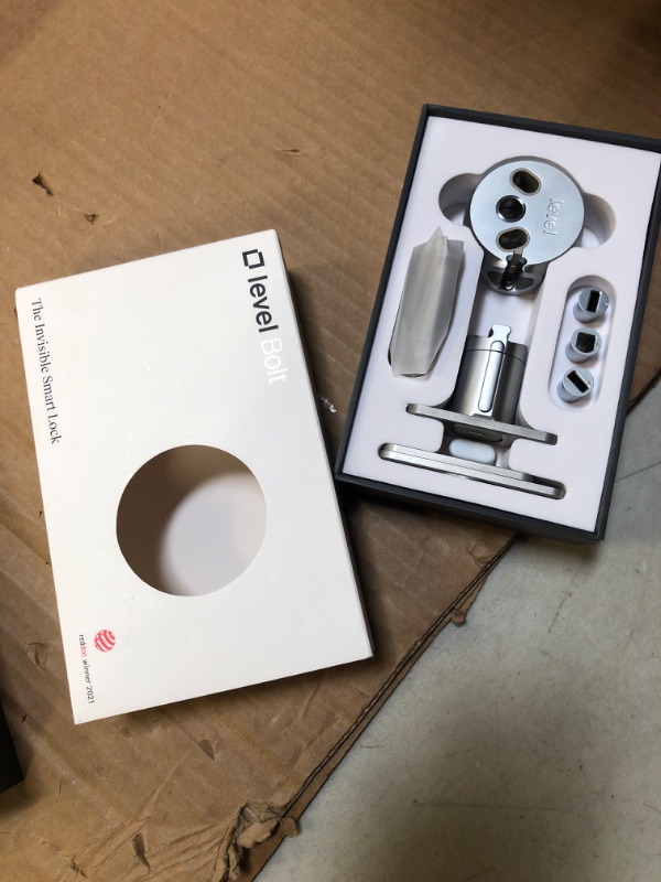 Photo 1 of Level Bolt Smart Deadbolt Lock - Convert Your Existing Door Lock Into a Smart Lock for Keyless Lock Entry, App-Enabled Bluetooth Lock with Smartphone Access - Works with iOS, Android and Apple HomeKit
