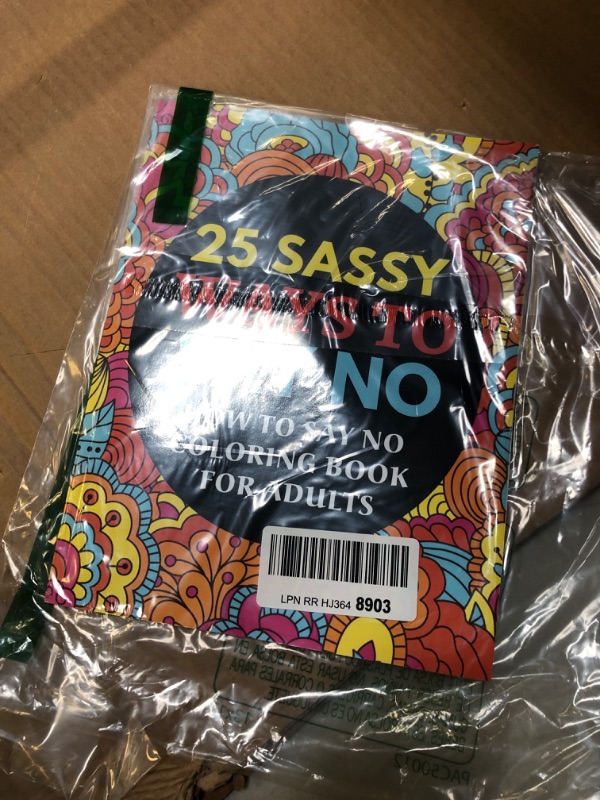 Photo 2 of 25 Sassy Ways To Say No : Adults Coloring Book: How to Say NO Colouring Book for Adults ( Funny Gag Gifts For Men And Women that Don't know how to Say No) Say No to Stress