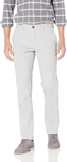 Photo 1 of Amazon Essentials Men's Slim-Fit Wrinkle-Resistant Flat-Front Chino Pant33w 30l 
