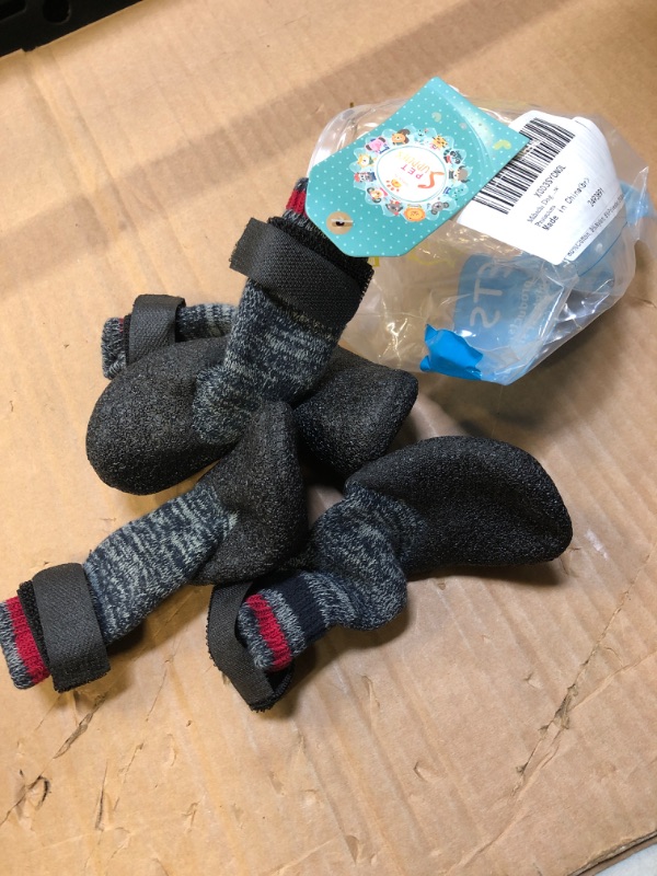 Photo 2 of  Puppy Shoes Socks Boot for Pet -Skid Dog Boot Waterproof Pet Shoe Rubber Puppy Shoe Water