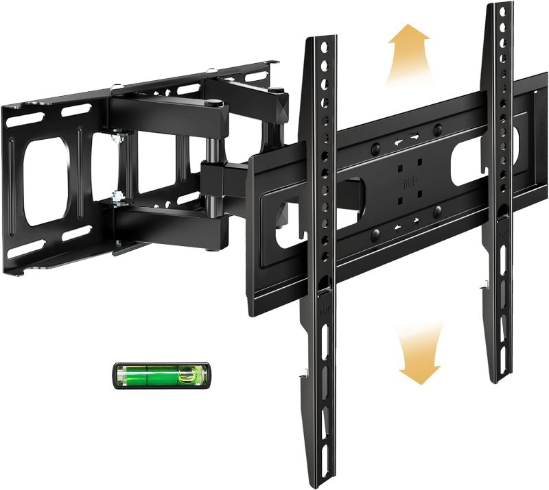 Photo 1 of Full Motion TV Mount with Height Adjustment, TV Wall Mount Most 26-65 Inch Flat and Curved TV, Wall Mount TV