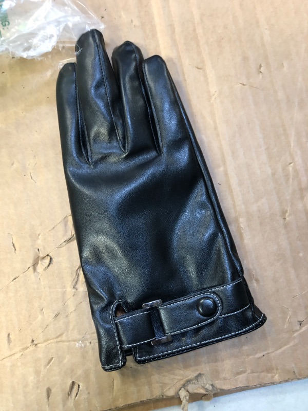 Photo 2 of 1 Womens Winter Leather Glove Touchscreen Texting Warm Driving Lambskin Glove RIGHT HAND ONLY