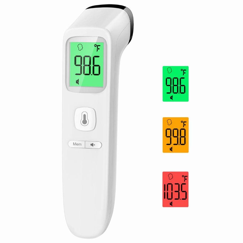 Photo 1 of Thermometer, Baby and Adults Thermometer with Fever Alarm, LCD Display and Memory Function, Ideal for Whole Family