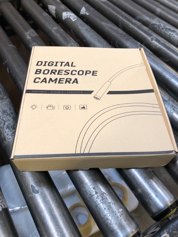 Photo 2 of Dual Lens Endoscope Camera with Light, Teslong Mechanic Borescope Inspection Camera with Monitor, Flexible Snake Probe Camera, Fiber Optic Scope for Automotive HVAC Drain Wall