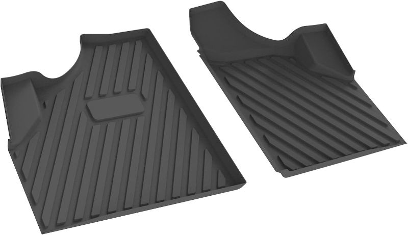 Photo 1 of  Floor Mats Compatible for 2016-2024 Can-Am Defender Accessories All Weather Mat Front Row TPE Slush Liners Black
