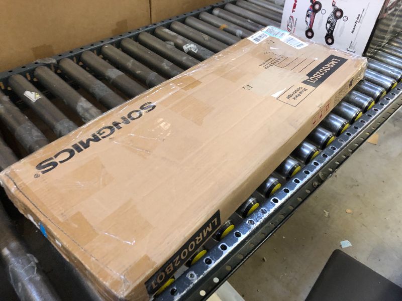 Photo 1 of SONGMICS Shoe Rack, 2-Tier Stackable Shoe Storage Shelf, Flat or Angled Shoe Organizer, Black ULMR002B01 Black 2 Tier