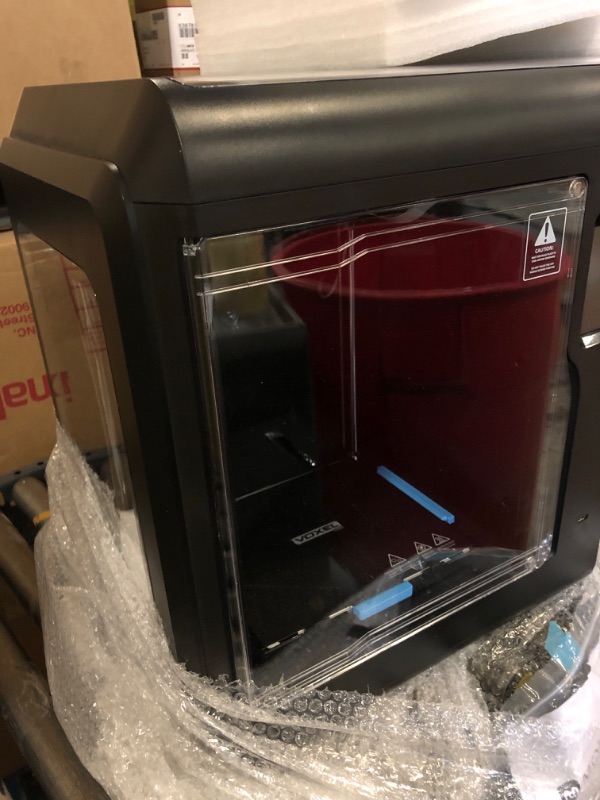 Photo 2 of Monoprice Voxel Pro Enclosed 3D Printer DIY with Touchscreen Interface, Auto Leveling, Large Build Area 200 x 200 x 250 mm, Built in 720p Camera for Live Print Monitoring, and Easy Wi Fi Setup