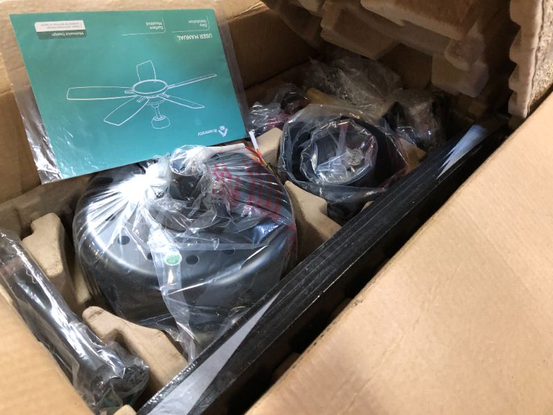 Photo 1 of Roomratv Smart Ceiling Fan with Dimmable Light 52 Inch Quiet Reversible DC Motor Fan Remote Control Compatible with Alexa Google home