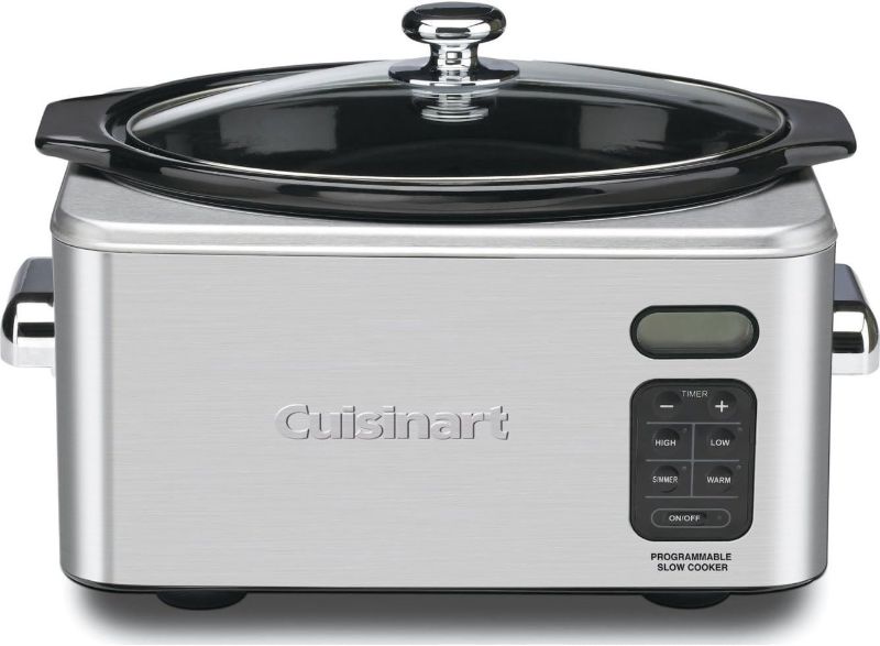 Photo 1 of Cuisinart PSC-650 Stainless Steel 6-1/2-Quart Programmable Slow Cooker (Silver)
