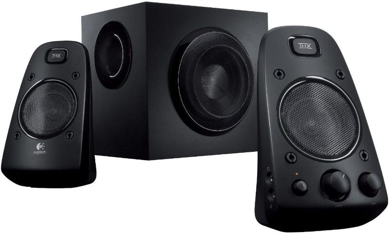 Photo 1 of Logitech Z623 400 Watt Home Speaker System, 2.1 Speaker System - Black
